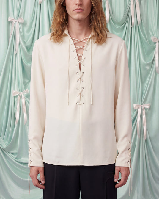 Aurelian Lace-Up Shirt