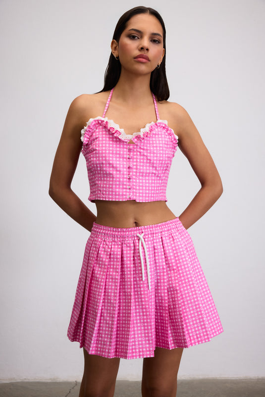 SWEETHEART PINK BUSTIER