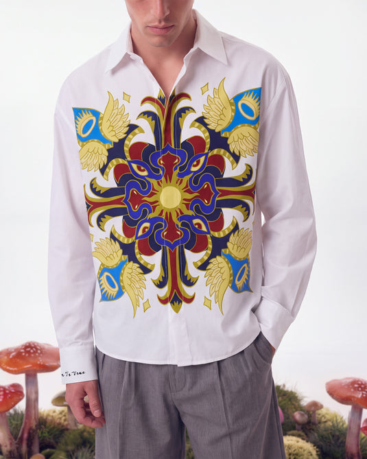 Ornate Poplin Shirt