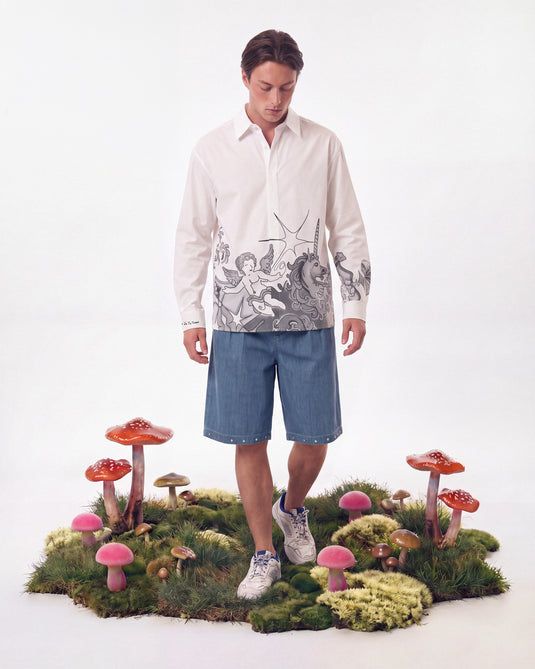 Astral Unicorn Poplin Shirt