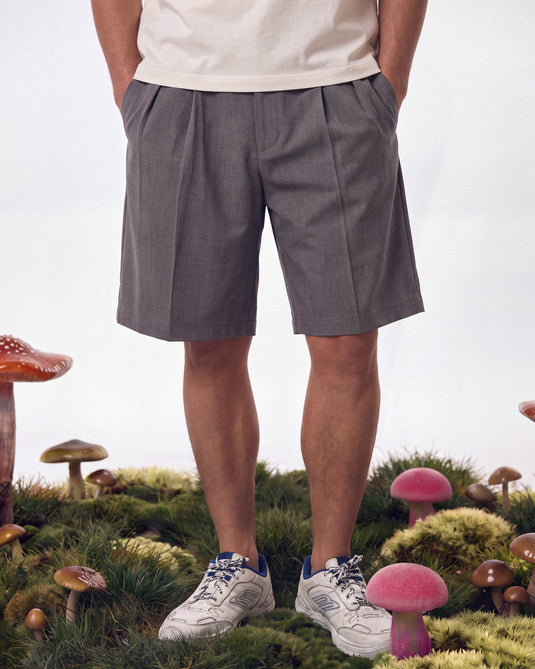 Slate Tailored Shorts