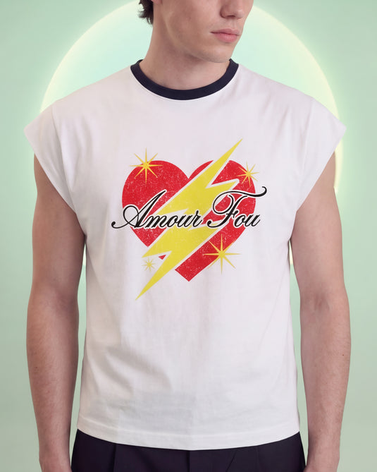 Amour Fou Cut-Off Tee