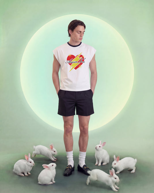 Amour Fou Cut-Off Tee