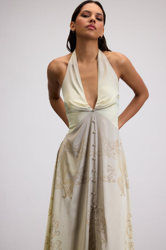 GOLDEN KOI DRESS
