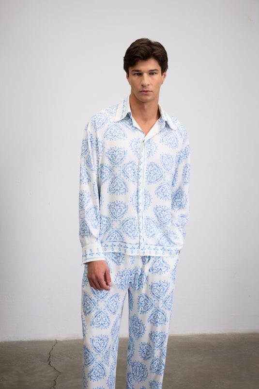 BLEU SHIRT