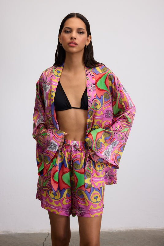 BLUSHWAVE KIMONO