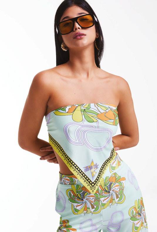 PAPRIKA GREEN SCARF